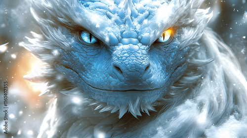 Ice Dragon Breathes Frost: ...