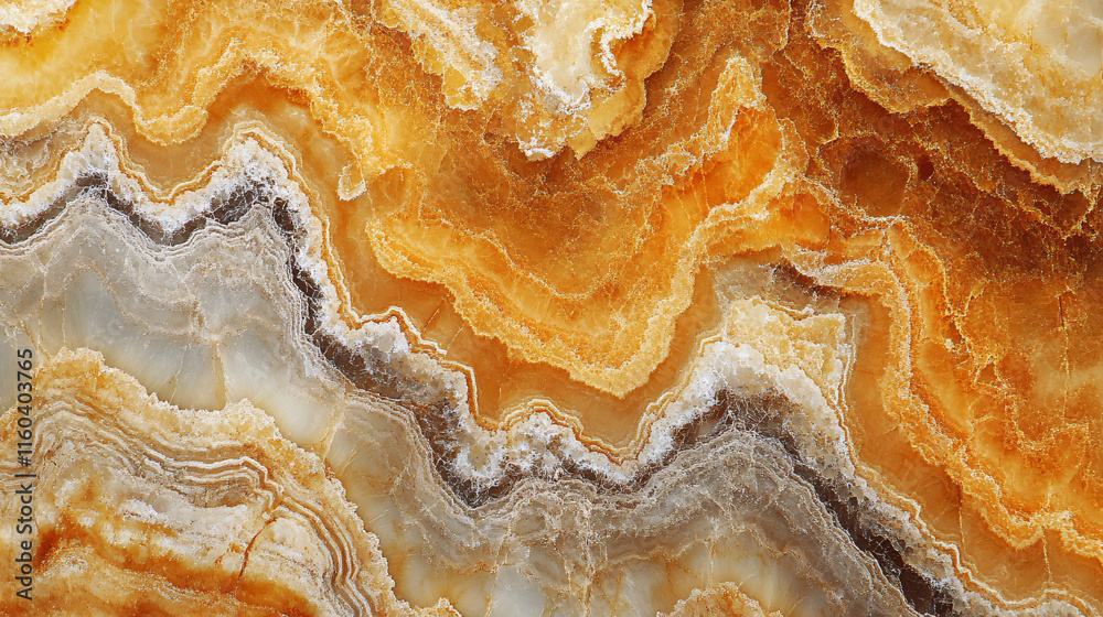 Obraz premium Intricate marble surface patterns artistic display closeup view natural colors abstract design for decoration