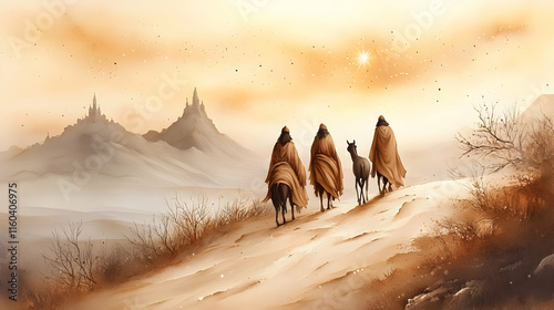 Travelers Journey Through D...