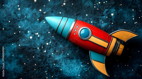 Rocket Launching into Space...
