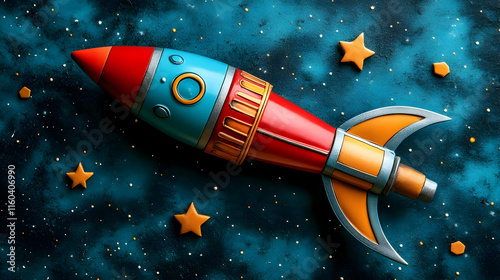 Rocket Launches into Space:...