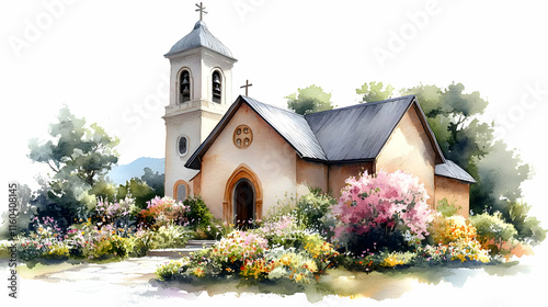 Charming Church Building Am...