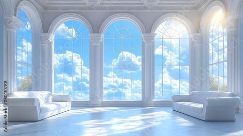 White Room Illuminates with...