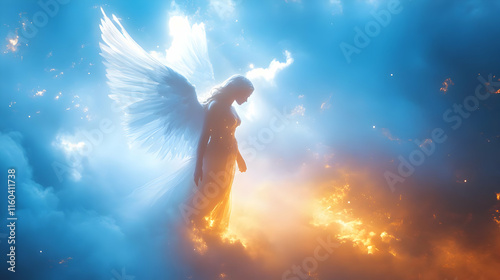 Angel Descends with Grace, ...
