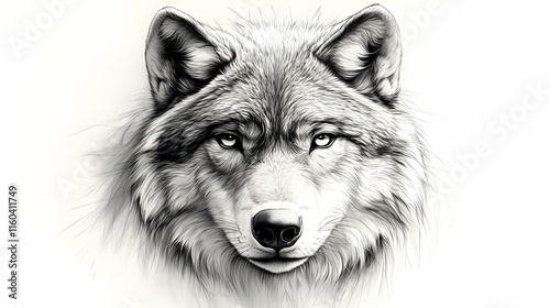 Wolf Portrait Shows Majesti...