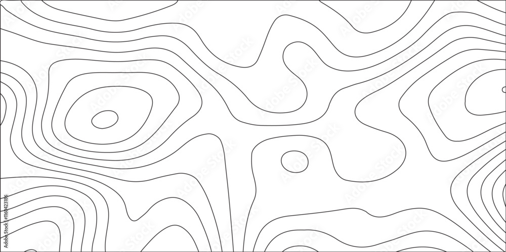 Abstract white contour wave lines topographic background, lines map seamless pattern, modern wallpaper texture and realistic design used for banner and posters, mountain relief geographic pattern. Abstract white contour wave lines topographic background, lines map seamless pattern, modern wallpaper texture and realistic design used for banner and posters, mountain relief geographic pattern.