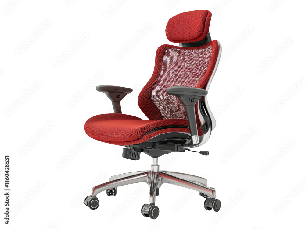 Comfortable Adjustable Chair with Lumbar Support for Office Use Comfortable Adjustable Chair with Lumbar Support for Office Use