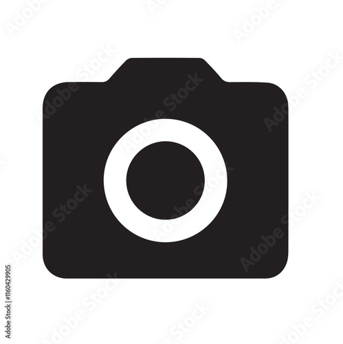vector icon camera symbol photo