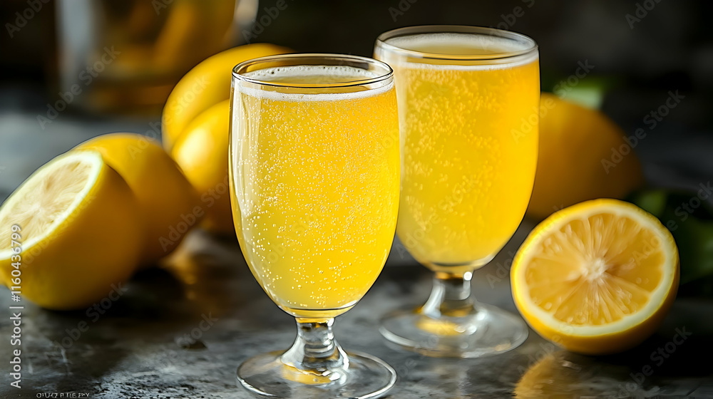 Photo: Refreshing Lemon Drink with Citrus Fruits Photo: Refreshing Lemon Drink with Citrus Fruits