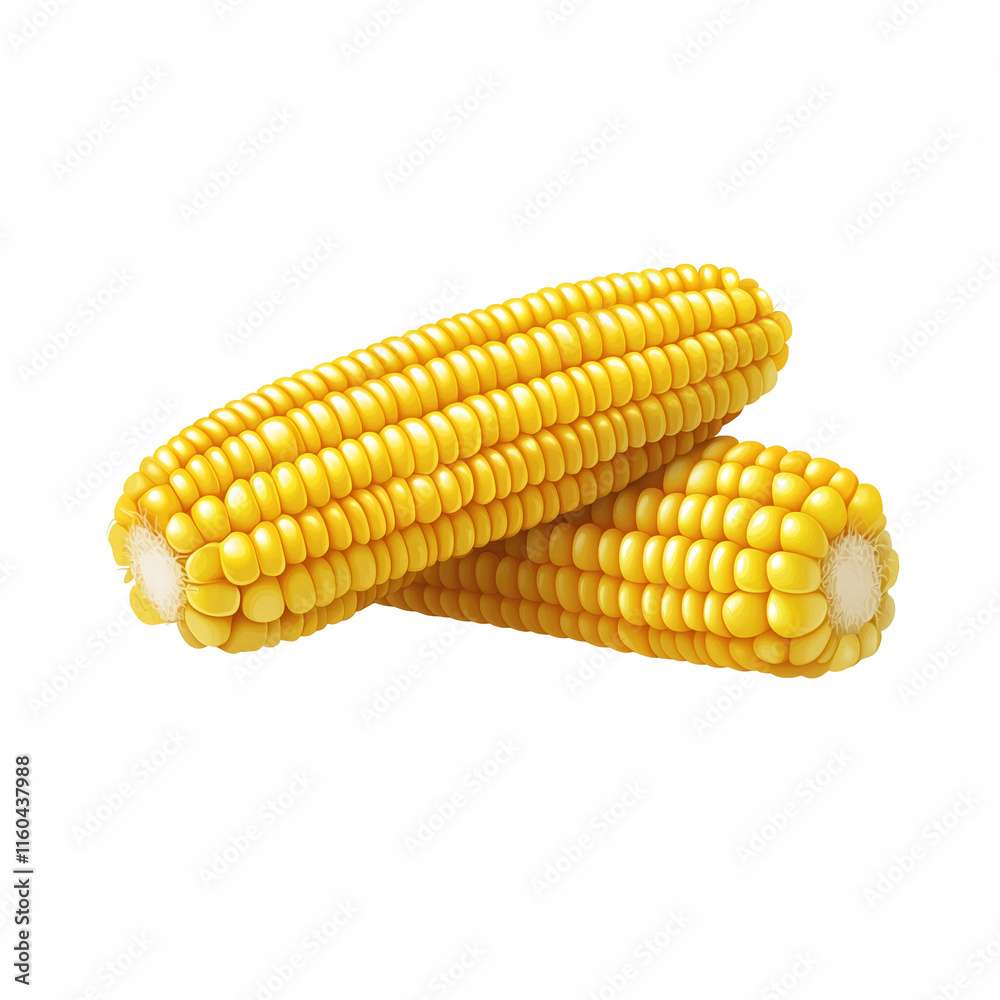 Realistic Fresh sweet corn isolated on transparent background Generative Ai.
Realistic Fresh sweet corn isolated on transparent background Generative Ai.