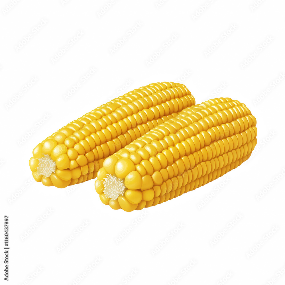 Realistic Fresh sweet corn isolated on transparent background Generative Ai.
Realistic Fresh sweet corn isolated on transparent background Generative Ai.