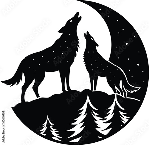Celebrate the beauty of words and creativity with "World Poetry Day" graphic elements in silhouette vector illustration style