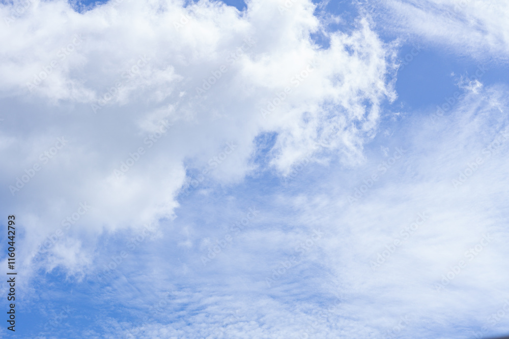 Summer blue sky cloud gradient light white background. Beauty cloud Summer blue sky cloud gradient light white background. Beauty cloud