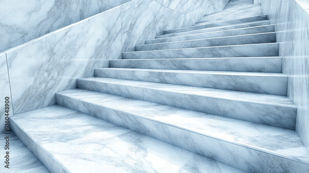 Obraz premium Modern Marble Staircase