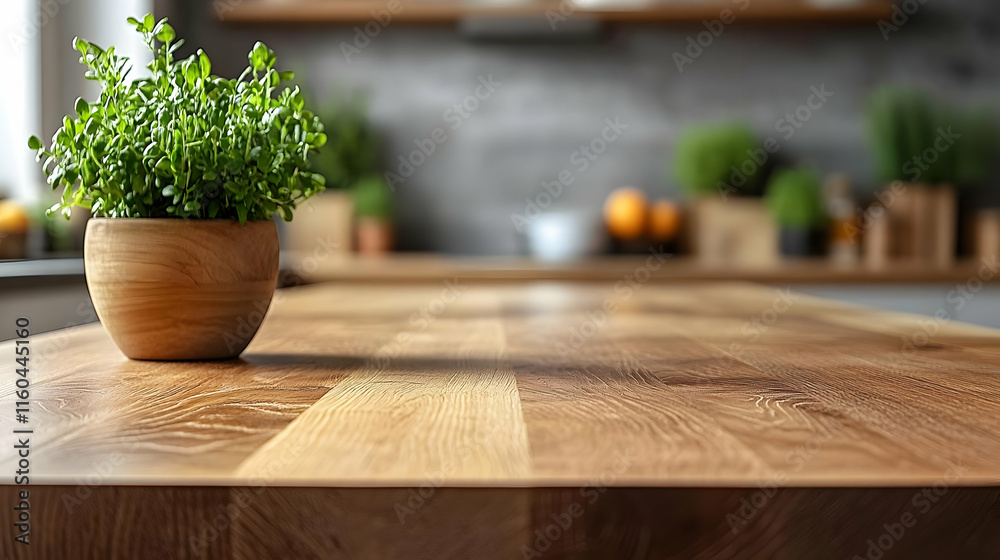 Photo Kitchen Table Wood Grain Plant Pot Interior Design Home Decor Photo Kitchen Table Wood Grain Plant Pot Interior Design Home Decor