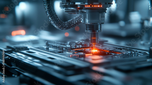 detailed close up of medical device being calibrated with precision