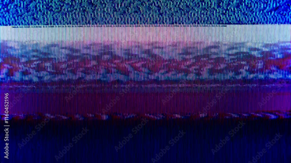 Retro Vintage TV Glitch and Analog Distortion Effects | Bad Signal, Static Noise, Broken Screen, and VHS Interruption for Video Editing, Transitions, and Broadcast VFX