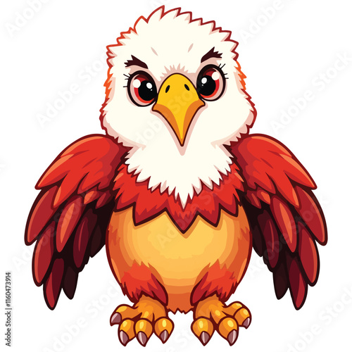 american bald eagle isolated on transparent background cutout