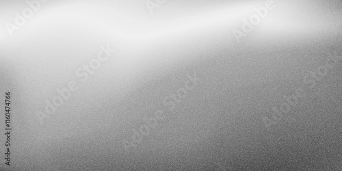 Abstract smooth gray gradient background with grain noise texture. Minimalist wallpaper for backgrounds and banner.  Abstract Grey Texture