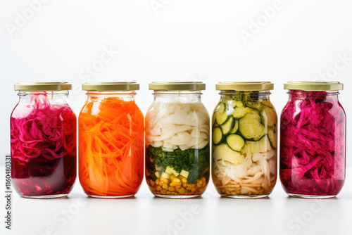  Probiotic food. Pickled or fermented vegetables. 