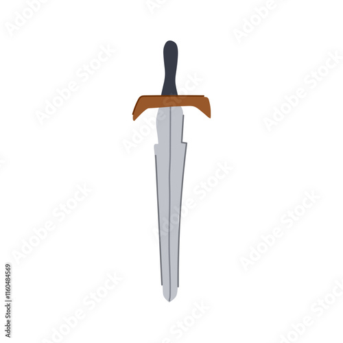 conquer viking sword cartoon. ship legend, warrior warrior, battle norse conquer viking sword sign. isolated symbol vector illustration