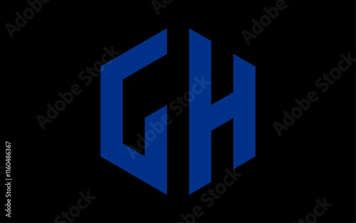 Modern GH Letter Logo Design Service photo