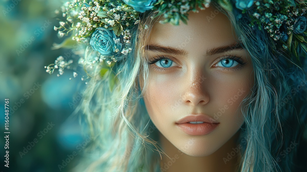 Portrait of a beautiful woman. Portrait of a beautiful woman.