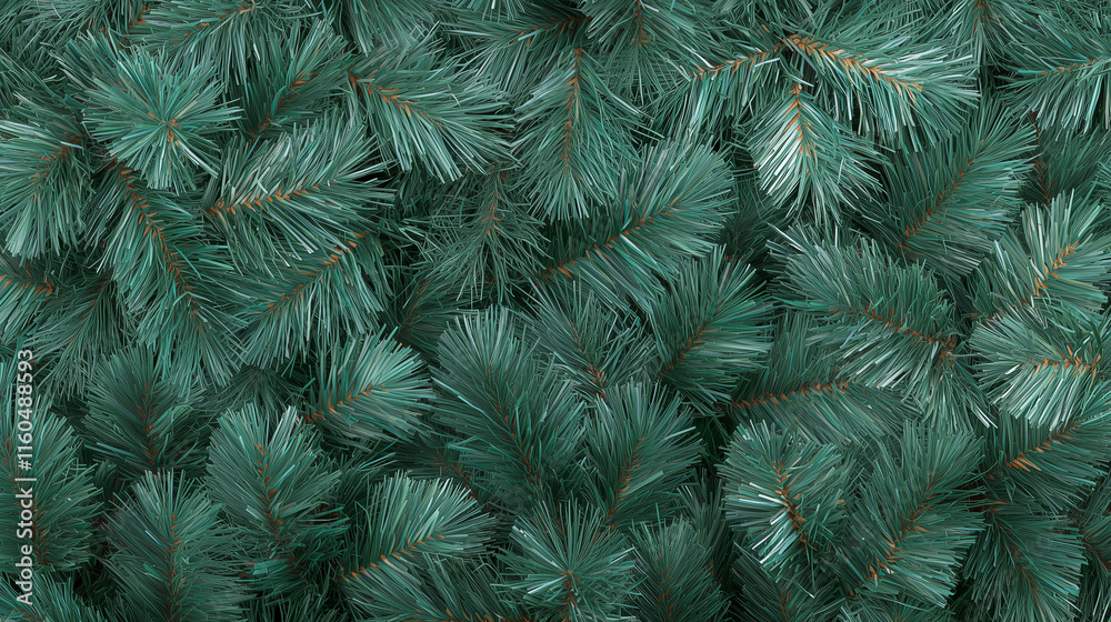A textured Christmas banner showcasing a close-up of fluffy fir tree branches, the deep green tones and finely detailed needles creating a festive and luxurious holiday backdrop. A textured Christmas banner showcasing a close-up of fluffy fir tree branches, the deep green tones and finely detailed needles creating a festive and luxurious holiday backdrop.