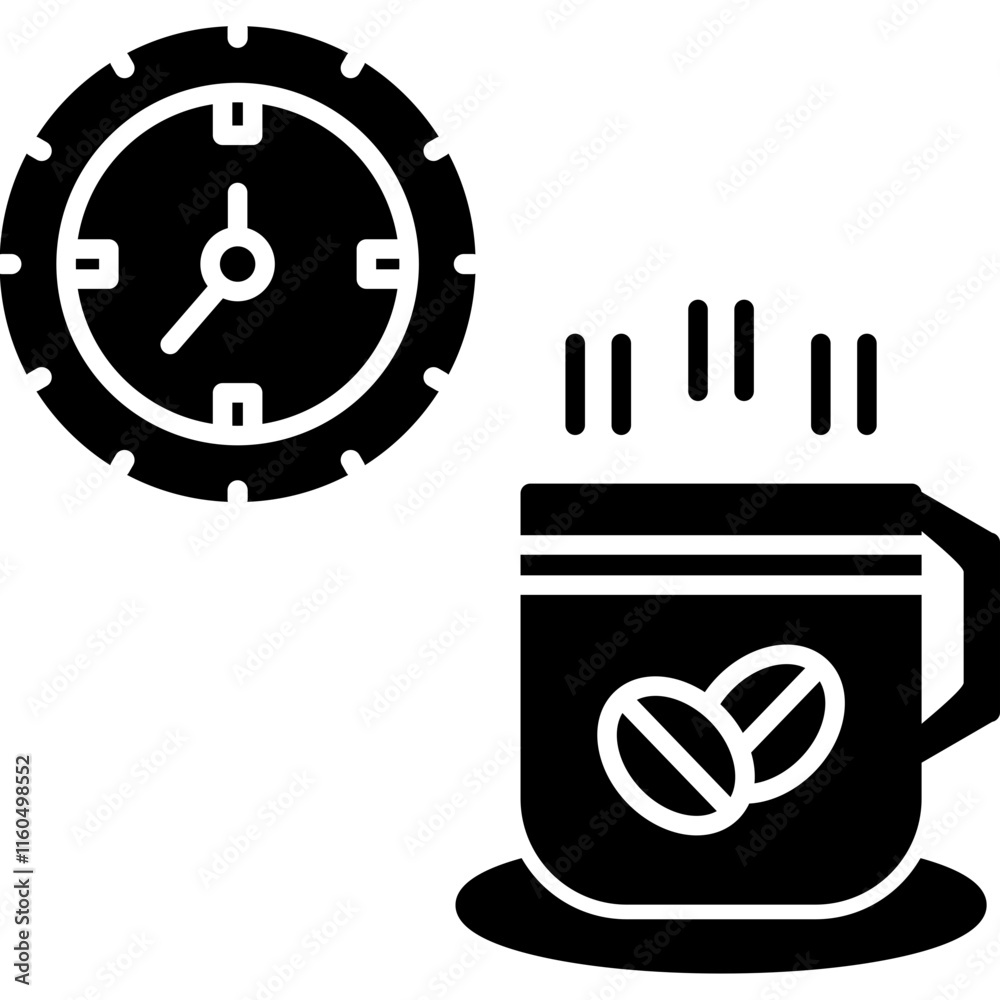Obraz premium Coffee Break Icon