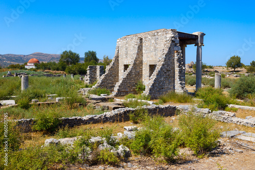 Miletus Archaeological Site near Didim city in Turkey photo