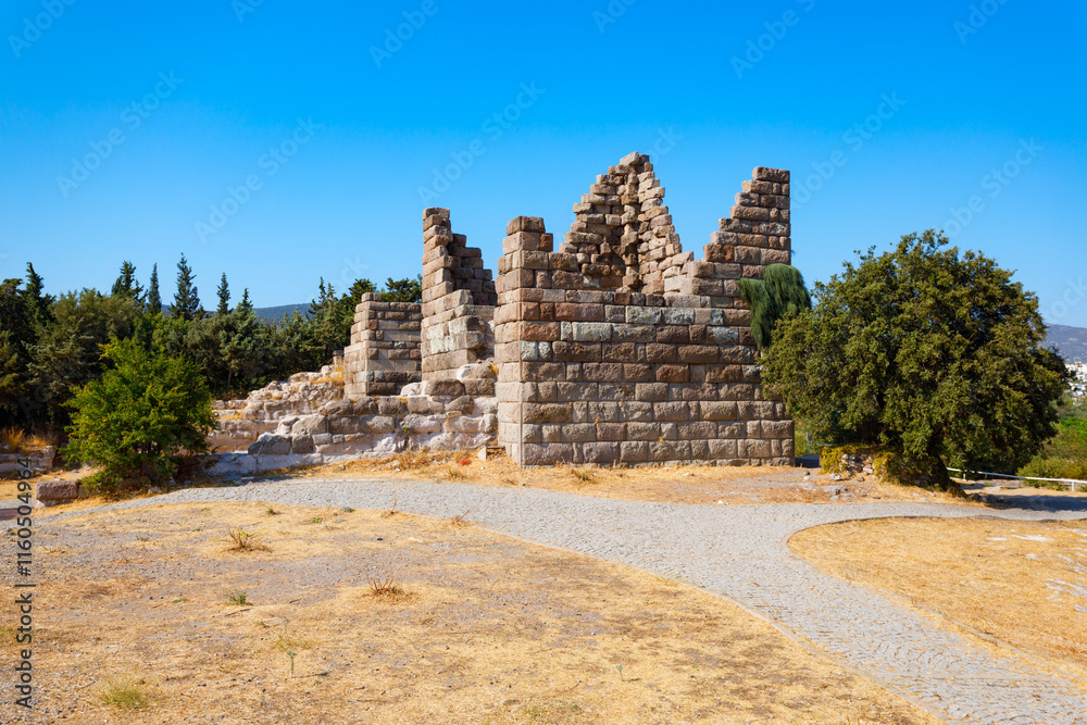 Myndos Gate is a historical site located near Bodrum city Myndos Gate is a historical site located near Bodrum city