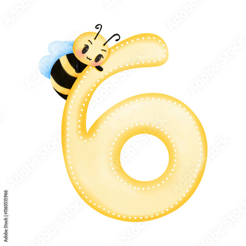 number 1-10 Three Bee