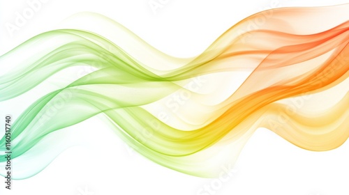 Beautiful Flowing Summer Color Abstract Background.