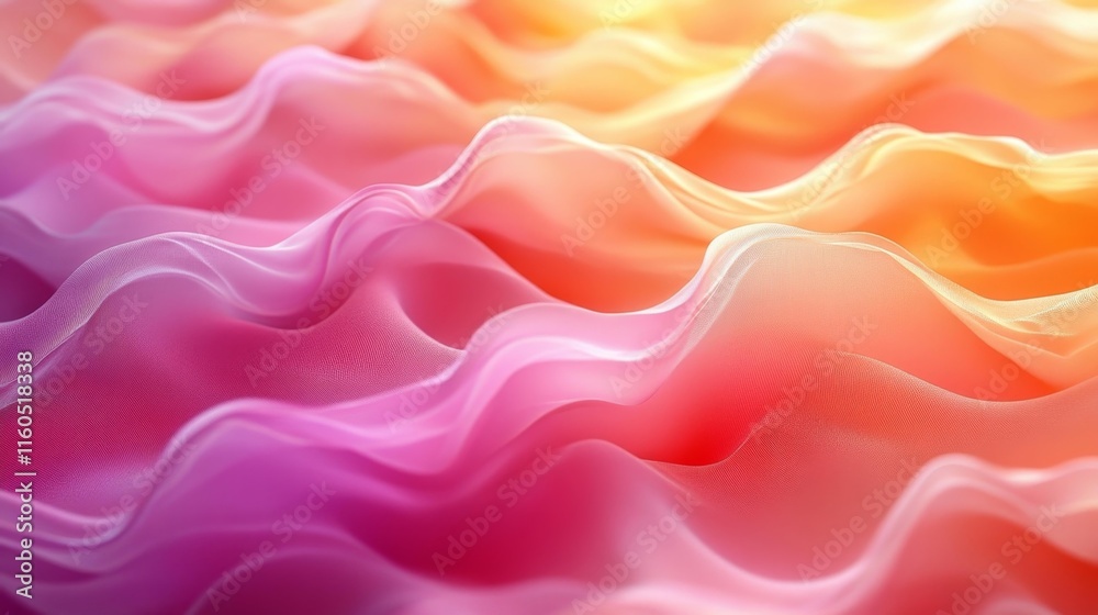 Obraz premium Pastel Gradient Abstract Background. Generative AI