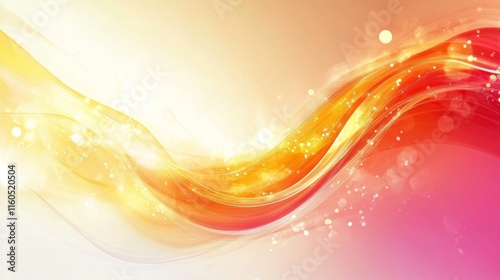 Beautiful Flowing Summer Color Abstract Background. photo