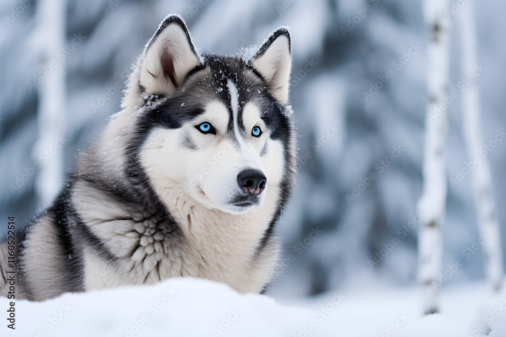 Epic Wilderness Capture: Mesmerizing Eskimo Husky Braving the Arctic Snowstorm in Dynamic Action Epic Wilderness Capture: Mesmerizing Eskimo Husky Braving the Arctic Snowstorm in Dynamic Action