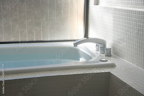 Fill the bathtub with water