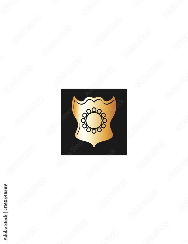 Vector Shield with Ornamental Design - Elegant and Decorative Heraldic Emblem for Graphic Use Vector Shield with Ornamental Design - Elegant and Decorative Heraldic Emblem for Graphic Use