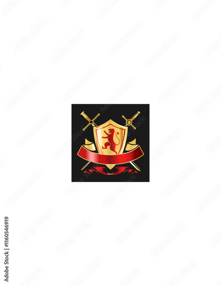 Vector Shield with Ornamental Design - Elegant and Decorative Heraldic Emblem for Graphic Use Vector Shield with Ornamental Design - Elegant and Decorative Heraldic Emblem for Graphic Use