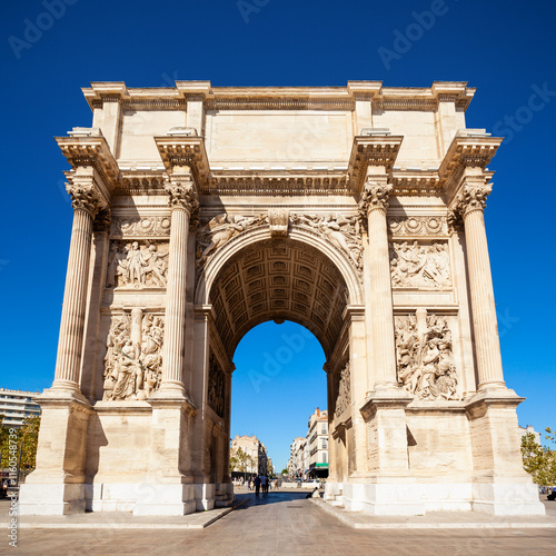 Porte Royale triumphal arch, Marseille