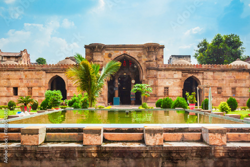Obraz na płótnie Ahmed Shah Masjid Mosque, Ahmedabad w salonie