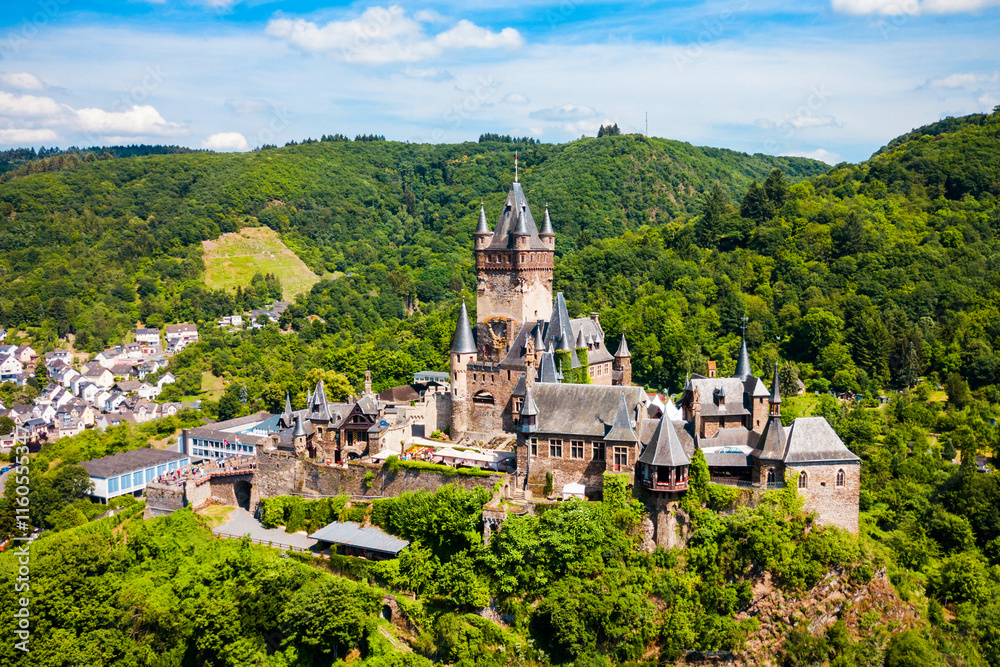 Reichsburg Castle in Cochem, Germany Reichsburg Castle in Cochem, Germany