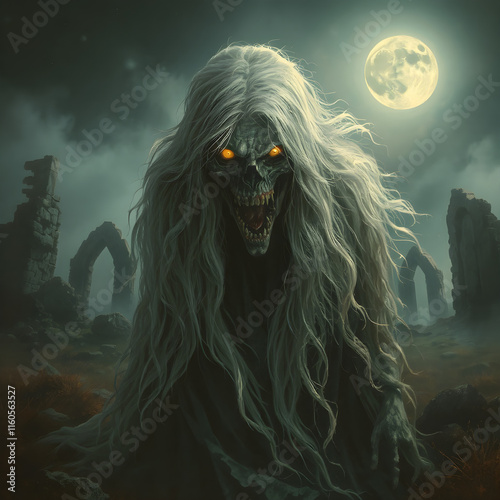 Creepy witch 