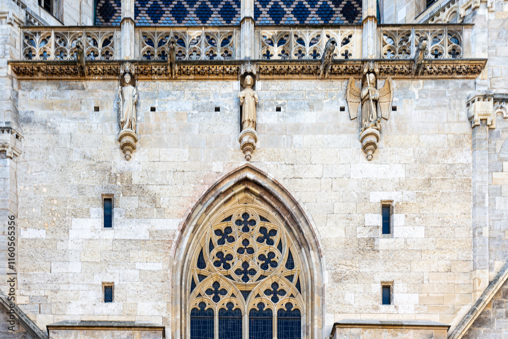 Details from exterior of St. Stephen's Cathedral in Vienna
