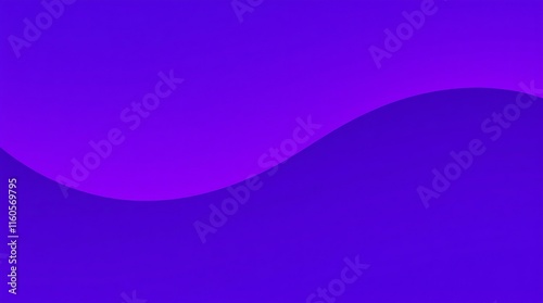 A modern flat design artwork using deep ultraviolet hues, featuring a smooth gradient transition with seamless color blending, vivid purples, and high contrast, rendered with simple two-dimensional 