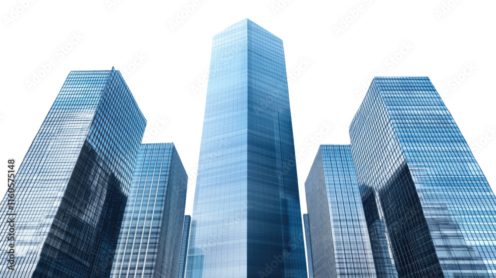 Urban Skyline Majesty: A low-angle perspective showcases the imposing grandeur of modern skyscrapers, their glass facades reflecting the city's vibrant energy. The image evokes feelings of ambition. Urban Skyline Majesty: A low-angle perspective showcases the imposing grandeur of modern skyscrapers, their glass facades reflecting the city's vibrant energy. The image evokes feelings of ambition.