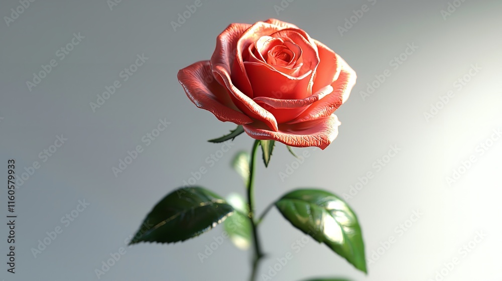Cellophane packaging featuring a stunning rose against a soft neutral background. Cellophane packaging featuring a stunning rose against a soft neutral background.