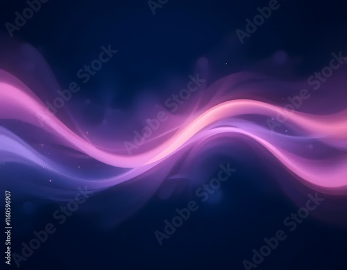 Wallpaper Mural Abstract neon wave background Torontodigital.ca