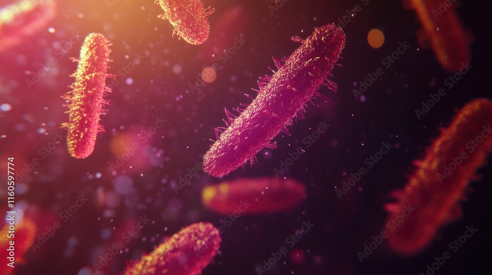 Conceptual illustration of prophase chromosomes and spindle, illustrating the crucial steps in cellular division and genetic separation. Conceptual illustration of prophase chromosomes and spindle, illustrating the crucial steps in cellular division and genetic separation.