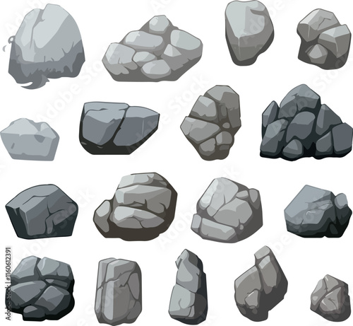 Stone Vector, Rock Vector